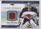 2007-08 Upper Deck Game Jerseys #JKL - Kari Lehtonen