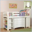 Bolton Furniture Windsor Low Loft Essex Set in White Finish