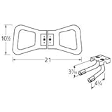 Music City Metals 18782-74732 Stainless Steel Burner Replacement for Select Broilmaster Gas Grill Models