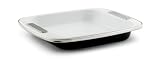 Review Meyer Group Ltd  / Meyer Prestige Enamel Black and White Square Baking Tray