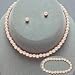 Childrens Girls Jewelry 3pc Pink Pearl Set