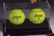 Double Tennis Ball Display Case