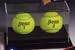 Double Tennis Ball Display Case