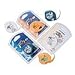 Electronics : DYMO Cosmic Red Plastic Tape w Black Printing, LetraTag only, 1/2in x 13ft