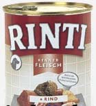 Rinti Kennerfleisch Hundefutter, 12 x 800g Original Rind