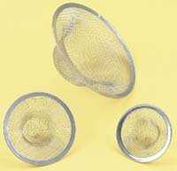Dog Bathing Tub Drain Strainer Catches Hair Med 2 3/4