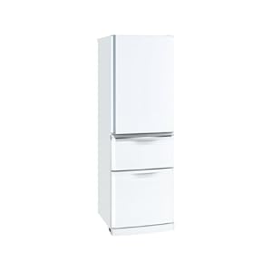 【クリックで詳細表示】三菱 MR-C37S-W 370L右開き冷蔵庫 (ピュアホワイト)