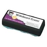 Charles Leonard Co. / Whiteboard Eraser, Felt, 5"x2"x1", White / Mfg Part # 74500