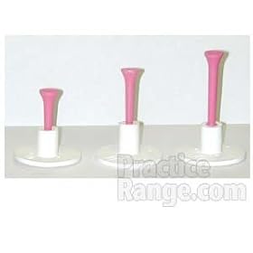 Rubber Wooden Tee Holder by 