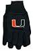 Miami University Hurricanes Knit College Logo Glove