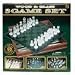 Limited Edition Wood And Glass 3 Game Set