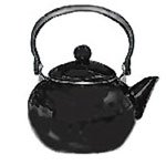 CALYPSO BASICS 2 QUART TEA KETTLE - BLACK