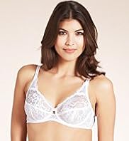 All Over Lace Full Cup Non Padded Bra