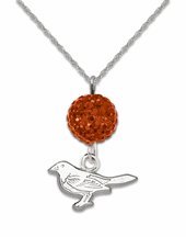 Baltimore Orioles Ovation Crystal Necklace