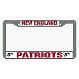 NewEnglandPatriotsChromeLicensePlateFrame-Setof2