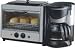 Kitchen & Housewares : Sunpentown 4-in-1 Breakfast Maker - Silver/ Black