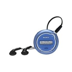 Sony NW-E 103 L Tragbarer MP3-Player 256 MB blau