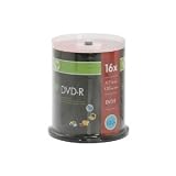 Buy Hewlett Packard 16X 100 pack 4.7GB DVD-R