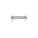 Bon Chef Clear View Double Sided Sneeze Guard - for 8 feet Buffet -- 1 each.