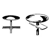 D.O. Smith 10337 Faucet Hole Cover 2 O.D. Brass (25 Pack)