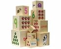 Natural stacking cubes