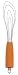 Art and Cook Flat Whisk, Orange