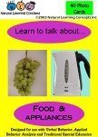 Learn to Talk About Food & Appliances PLUS Data Sheets