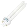 Sylvania 20683 - CF18DD/E/827 - 18 Watt Compact Fluorescent Quad Tube Light Bulb, 4 Pin, 2700K
