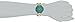 Anne Klein Women's AK/1290TEGB Green Crystal Gold-Tone Bracelet Watch