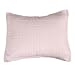 Nautica Mariner\'s Cord Quilted Waffle Checked Standard Pillow Sham Navy