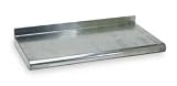 Storelogic 2HFX9 Wall Shelving, W 24 In, Galvanized Steel