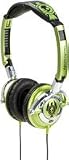 Skullcandy S5LWBZ-GB Lowrider Headphone, (Green/Black)