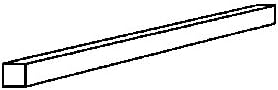 Thunderbird Forest 02814-r0036c1sw Square Hardwood Dowel, 1/4" X 36" (Pack of 25)