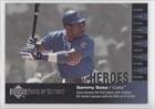 2002 UD Piece of History Tape Measure Heroes #TM11 - Sammy Sosa
