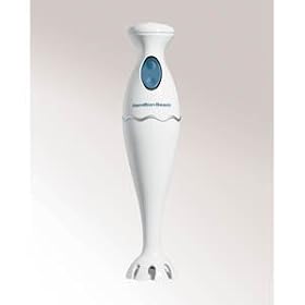 HAMILTON BEACH White 2 Speed Hand Blender by Hamilton Beach
