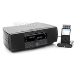 Cambridge SoundWorks Radio CD Music System with Universal Dock for iPod in Black (Model# 745i)