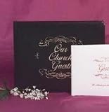 Our Church Guests: Black Bonded Leather, Gilded Page-Edges (Bonded Leather Guest Books)