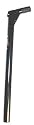 Curb DOG Warhammer 26.0 X 16" 90d Layback Chmoly Seatpost Black