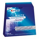 Crest 3D White Whitestrips With Advanced Seal Professional Effects Enamel Safe Dental Whitening, 20 count (Pack of 1)