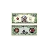 Novelty & Fake Money Us Marines Million $ Bills (pack Of 100) Pack of 100 pcs