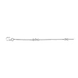 14K White Gold 0.06 ct. Diamond Bracelet