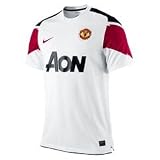 Nike Manchester United Away Shirt 2010 2011 Junior White 11-12 (LB)