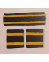 Striped Sweatbands Set