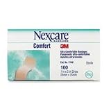 Nexcare Comfort Strip Bandages, 1x3, 100/BX