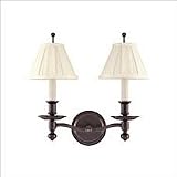 Tools & Hardware : 4402-PN - Hudson Valley Southgate 2-Light Wall Sconce in Polished Nickel