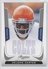 2011 Prestige #232 - Delone Carter RC (Rookie Card)