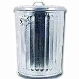 DOVER PARKERSBURG 430 30GAL GALV GARBAGE CAN/LID