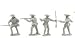 American Civil War - Confederate Soldiers: 8 piece set of 54mm Plastic Army Men Figures - 1:32 scale_s-1
