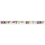 Happy 70th Birthday Jointed 6-Foot Banner
