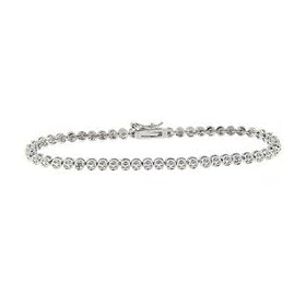 Sterling Silver Diamond Accent Tennis Bracelet by 